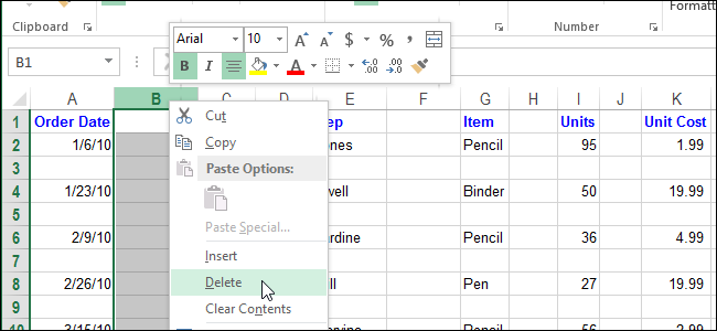 Delete all blank rows in excel spreadsheet